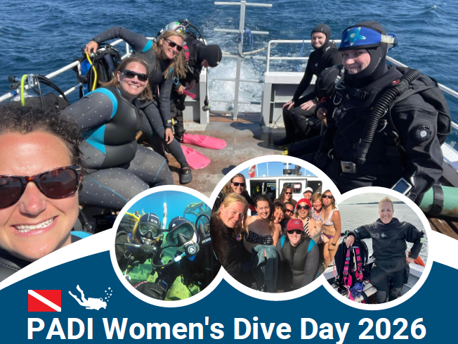 PADI WOMEN DIVE DAY TOBERMORY